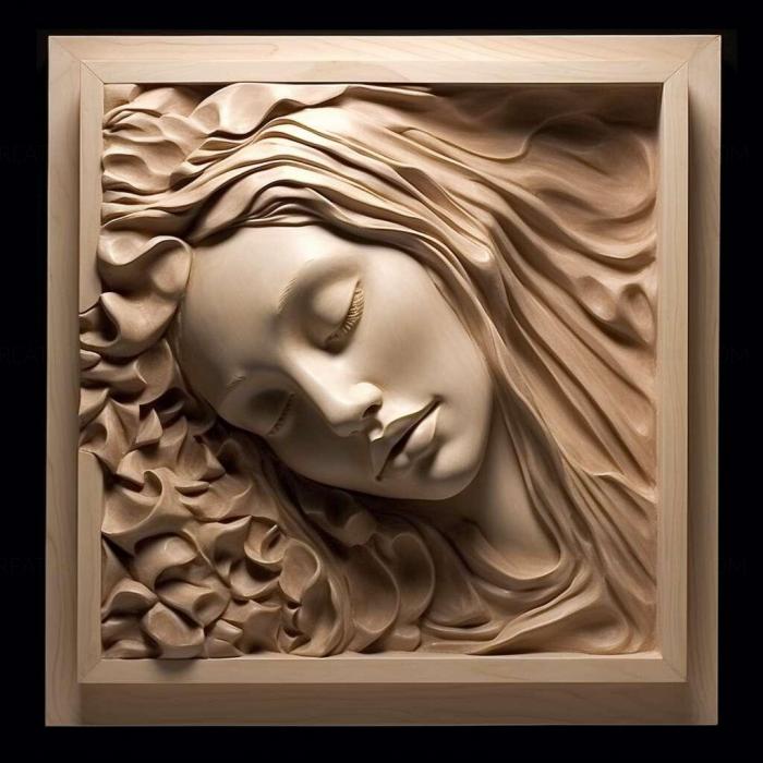 نموذج ثلاثي الأبعاد لآلة CNC 3D Art 